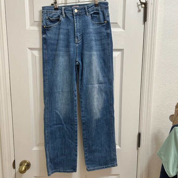 Mother Looker Ankle Fray Girl Crush Blue Jeans Size 27 - Picture 1 of 5
